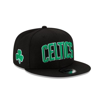 Boston Celtics Gorra | New Era NBA Statement Edition 9fifty Snapback Cap Mexico - Negros